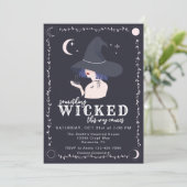 Something Wicked Witch ハロウィンパーティー 招待状 (スタンド正面)