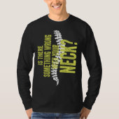 Something With Your Neck Cool Chiropractic Chiro Tシャツ (正面)