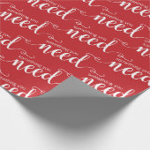 Something You Needホリデーラッピング紙 ラッピングペーパー (角)