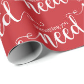 Something You Needホリデーラッピング紙 ラッピングペーパー (ロールコーナー)