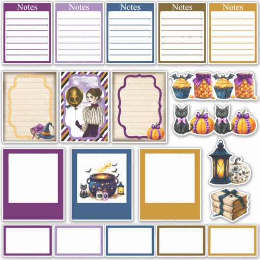 Somethings Brewing Planner Stickers シール (正面)