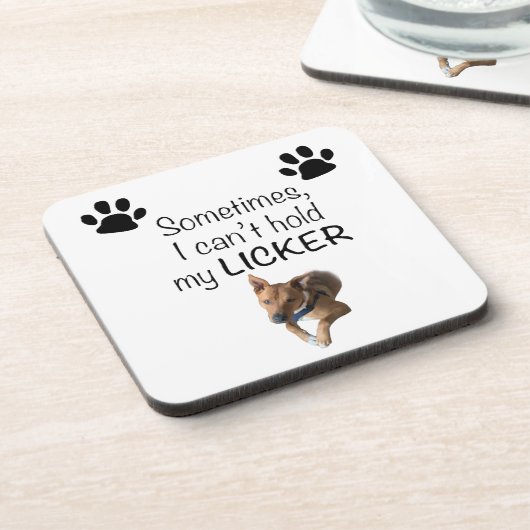 Sometimes I can't hold my Licker- Customizable コースター (左側)