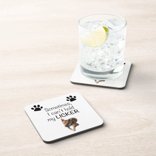 Sometimes I can't hold my Licker- Customizable コースター (右側)