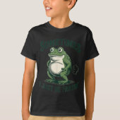 Sometimes I Just Be Fartin' Frog Funny Fart Tシャツ (正面)