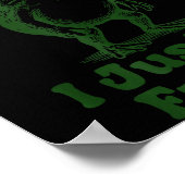 Sometimes I Just Be Fartin' Frog Funny Happy New Y ポスター (角)