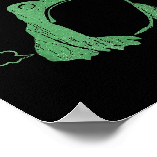 Sometimes I Just Be Fartin' Frog Meme Humorous Des ポスター (角)