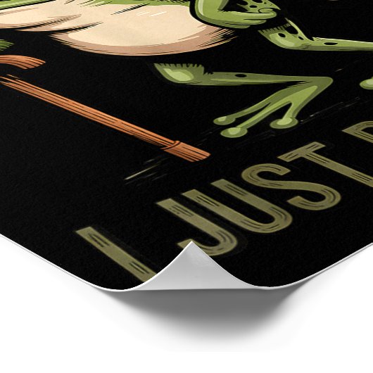 Sometimes I Just Be Fartin' Funny Frog Farting  ポスター (角)