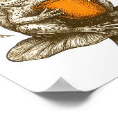 Sometimes I Just Be Fartin, Funny Frog Meme  ポスター (角)