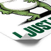 Sometimes I Just Be Farting Frog Christmas Funny F ポスター (角)