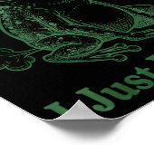 Sometimes I Just Be Farting Frog Humor Funny Fart  ポスター (角)