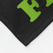 Sometimes I Just Be Farting Funny Frog  フリースブランケット (角)