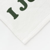 Sometimes I Just Be Farting Funny Frog  フリースブランケット (角)