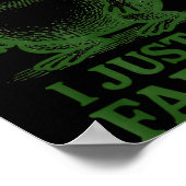 Sometimes I Just Be Farting Funny Frog  ポスター (角)