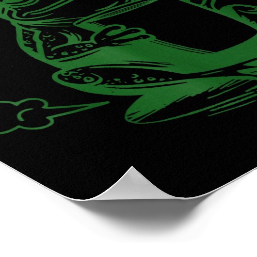 Sometimes I Just Be Farting Funny Meme Frog Drinki ポスター (角)