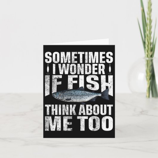 Sometimes I Wonder If The Fish Thinks About Me Too カード (正面)