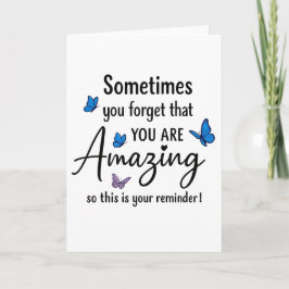 Sometimes You Forget You Are Amazing カード