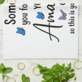 Sometimes You Forget You Are Amazing キッチンタオル (折り畳み)