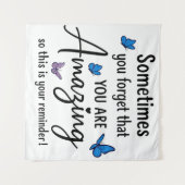 Sometimes You Forget You Are Amazing タペストリー (正面(横))