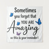 Sometimes You Forget You Are Amazing タペストリー (正面)