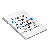 Sometimes You Forget You Are Amazing ノートブック (右側)
