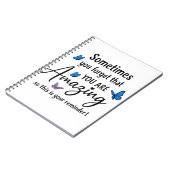 Sometimes You Forget You Are Amazing ノートブック (左側)