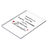 Sometimes You Forget You're Awesome Notebook  ノートブック (左側)