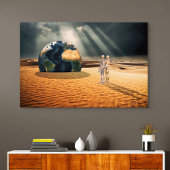 Somewhere Else – Facing the World キャンバスプリント