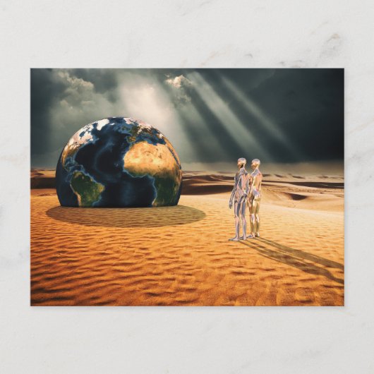 Somewhere Else – Facing the World ポストカード (正面)