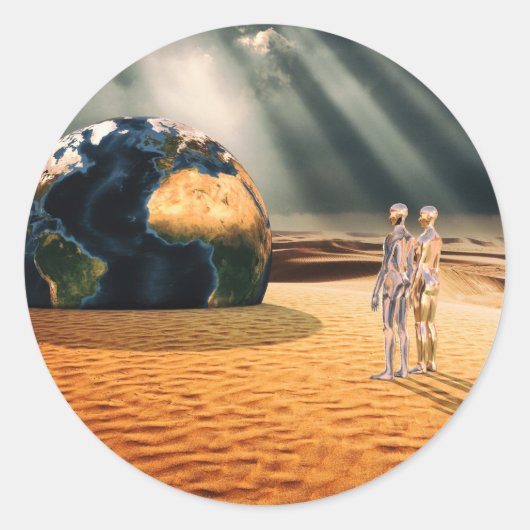 Somewhere Else – Facing the World ラウンドシール (正面)