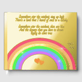 Somewhere Over the Rainbow ゲストブック (正面)
