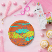 Somewhere / Sometime Dinner Plate ペーパープレート (パーティー)