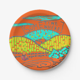 Somewhere / Sometime Dinner Plate ペーパープレート