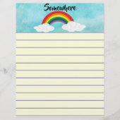 Somewhere Writing Paper (正面)