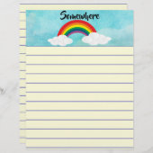 Somewhere Writing Paper (正面/裏面)