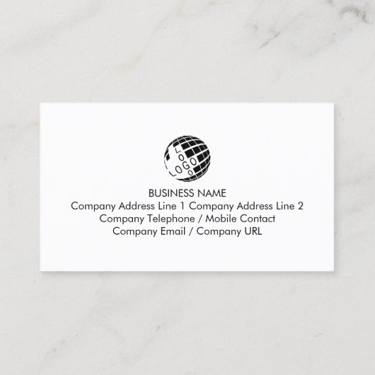 Sommelier Food Beverage Monogram 名刺 (裏面)