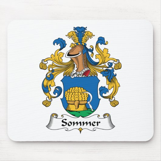 Sommerの家紋 マウスパッド (正面)