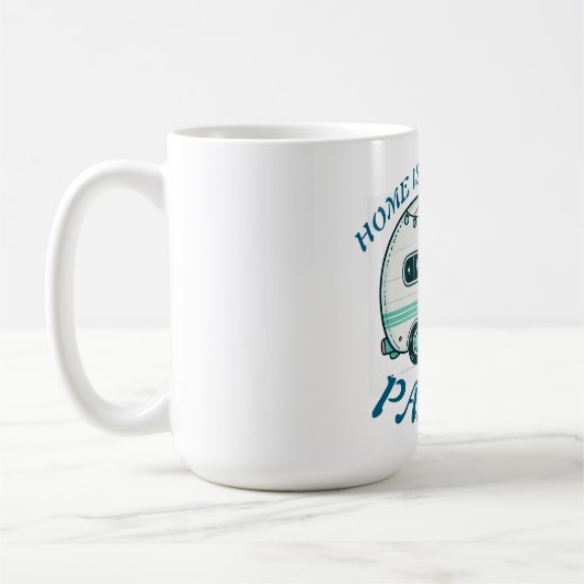 Sommer Hamiltonによるキャンパー コーヒーマグ コーヒーマグカップ (左)