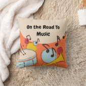 Sommer Hamiltonによる音楽への道のり クッション (ブランケット)