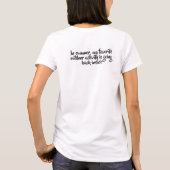 Sommer ist zu heiß, popcorn tシャツ (裏面)