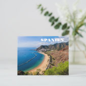 Sommer-Sonne-Strand-Spanien ポストカード (スタンド正面)