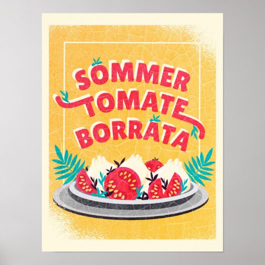 Sommer Tomate Borratta ポスター (正面)