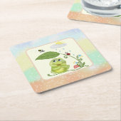 Sommerfrosch スクエアペーパーコースター (アングル)