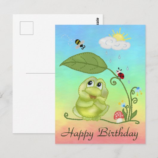 Sommerfrosch Postkarte ポストカード (正面/裏面)