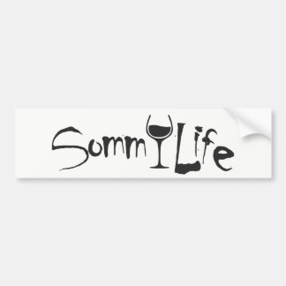SommLifeのバンパーステッカー バンパーステッカー