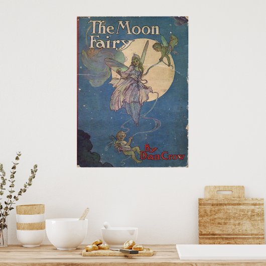 Somnium Books — Dan Crow The Moon Fairy ポスター (キッチン)