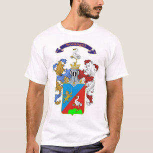 Somogyi家族のハンガリーの頂上のTシャツ Tシャツ