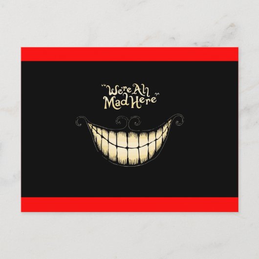 Somos todos meio loucos我々はビット不機嫌 ポストカード (正面)