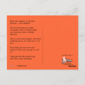 SOMS PC - 3月の認識度日なし ポストカード (裏面)