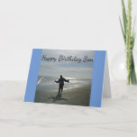 ***SONの誕生日****ビーチと愛 カード<br><div class="desc">このカードは、かわいらしあなたの人生の誕生日者にとって、とても幸せなものです！ 感謝していストップの8店のうち1店！!ところでマートルビーチだ！</div>