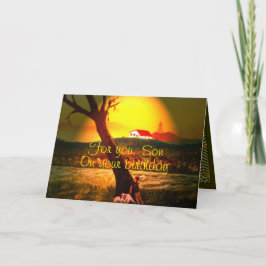 Son誕生日カード カード